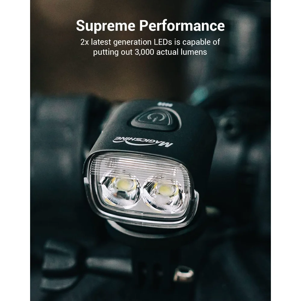 

Headlights High performance, CREE LED IPX6 waterproof USB charging perfect for mountain bike road LED bike lights
