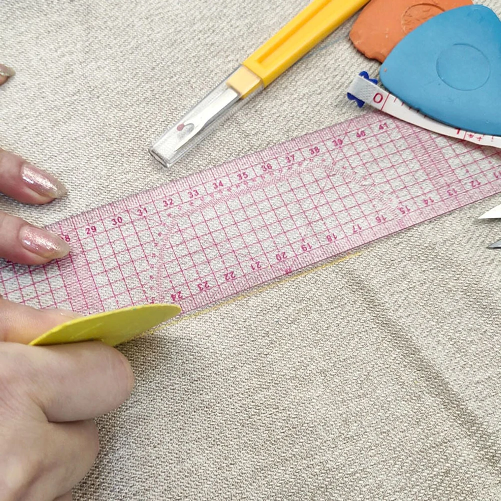 French Curve Ruler Soft Patchwork Ruler Measure Tailor Ruler Drawing Template DIY Sewing Accessories Tool Kit