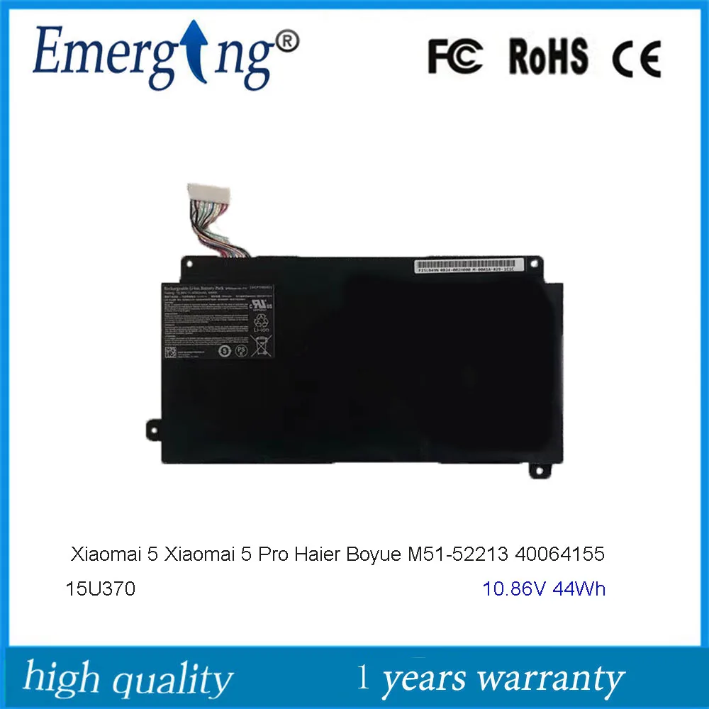 Bateria do Portátil F15 para Xiaomai Pro lg 15u370 Boy 10.86v 44wh Lenovo M5152213 40064155 3icp7 6081 lg 15u370 Novo