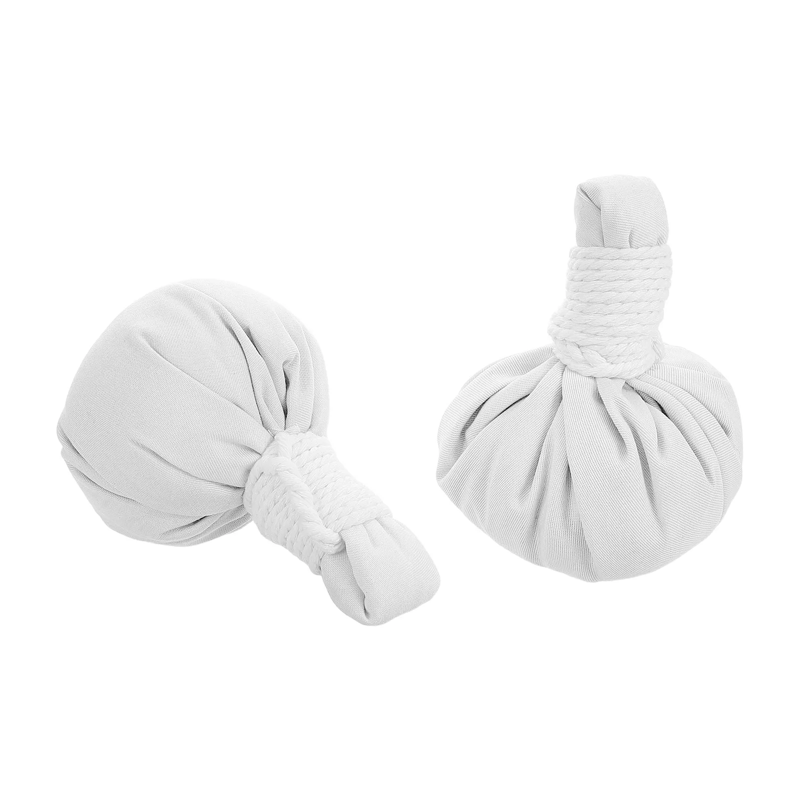 

2 Pcs Health Ball Hot Compress Balls Relaxation Manual Massage Instrument Herbal Poultice Cotton Handheld Equipment