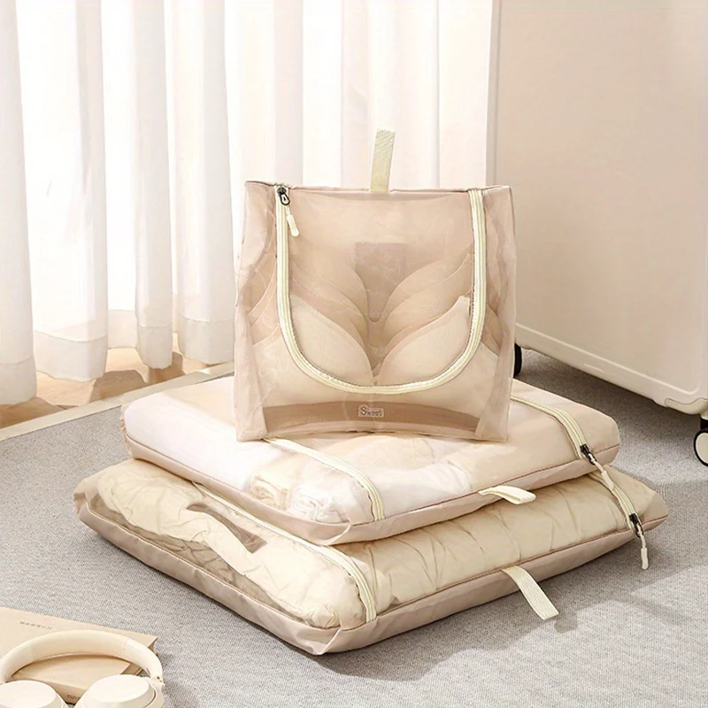 

3Pcs/Set Multi Functional Travel Storage Bag, Wear-resistant, Wrinkle Resistant, Waterproof and Moisture-proof