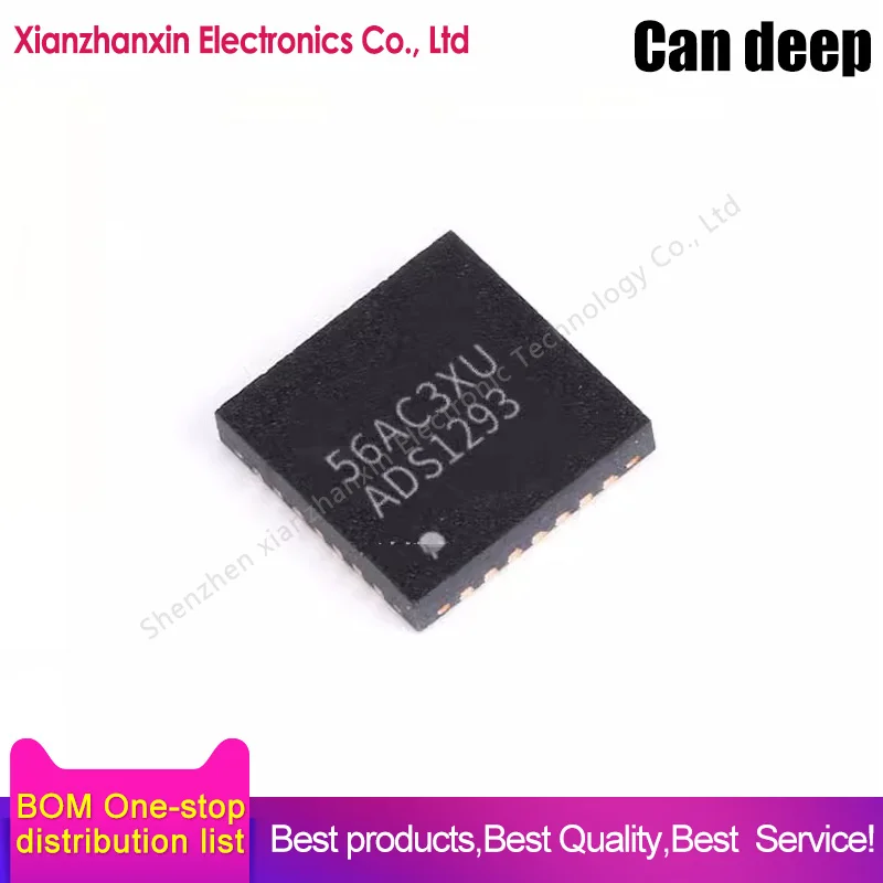 

1pcs/lot ADS1293CISQX/NOPB ADS1293CISQ ADS1293 WQFN-28 Adc chip IC in stock