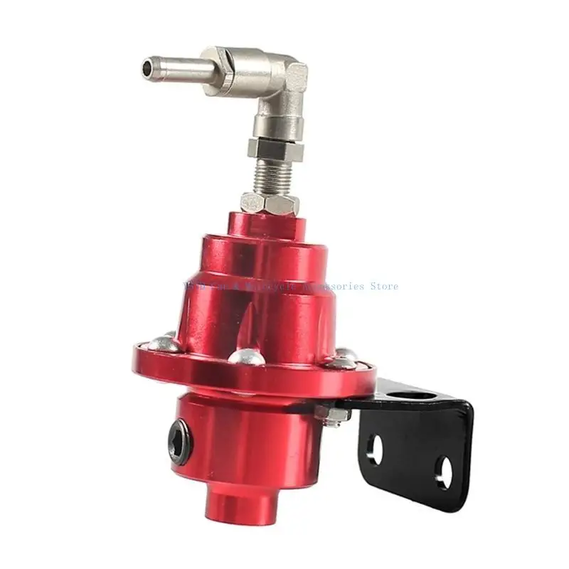 L5BC Universal AutoFuel Druckregler Kompressor mit Messgerät Aluminium