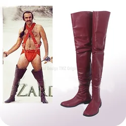 Zardoz Zed Cosplay Shoes Boots Adult Halloween Carnival Party Cosplay Costume Accessories