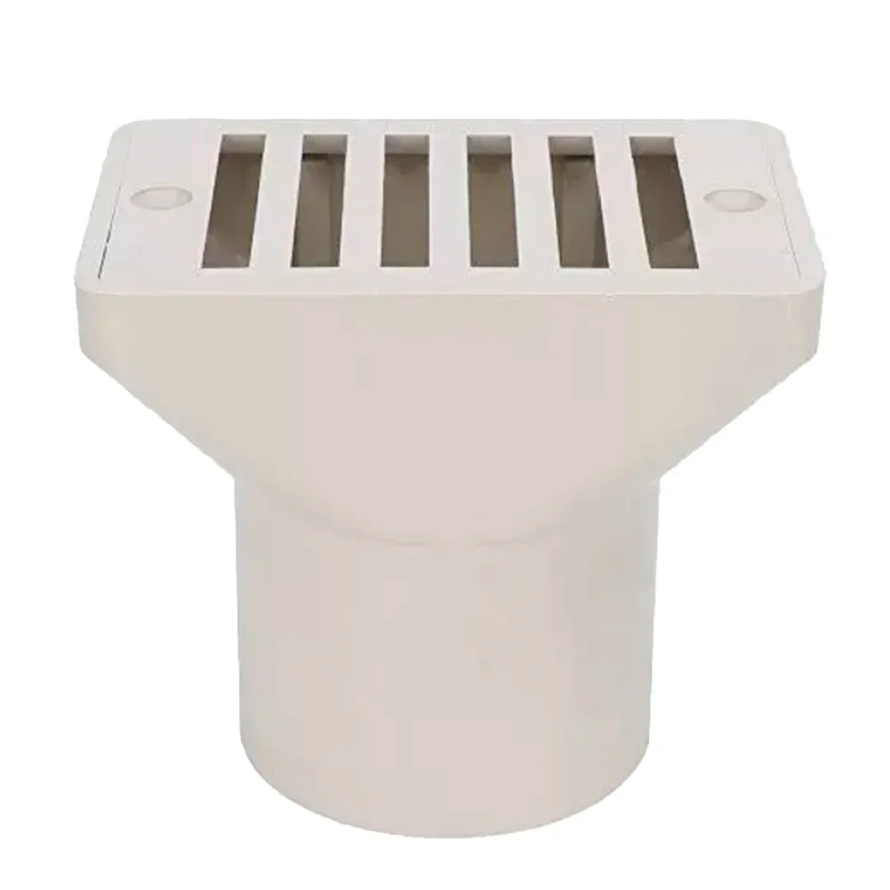 Swimming Pool Accessories Color black Beige Swimming Pool Overflow Outlet Anti-clogging Grid External Plug-in Interface