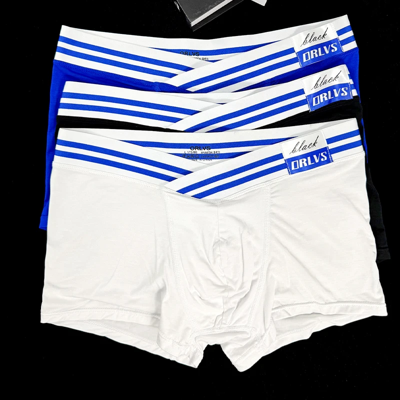 Modal Men's Boxer Briefs Men's Panties Set Underwear Boxer Male Boxers Man Underwear Hot Short Pants and Shorts Underpants Gifts
