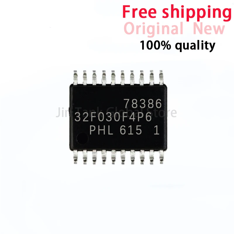 (5-100piece)100% New STM32F030F4P6 32F030F4P6 sop-20 Chipset