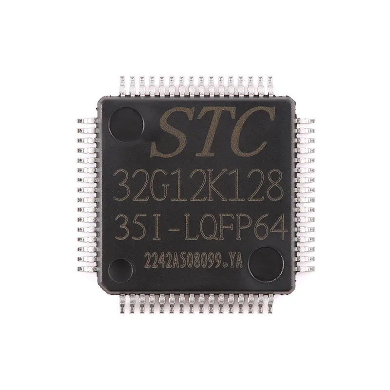 10pcs/Lot STC32G12K128-35I-LQFP64 LQFP-64 Microcontroller MCU Singlechip