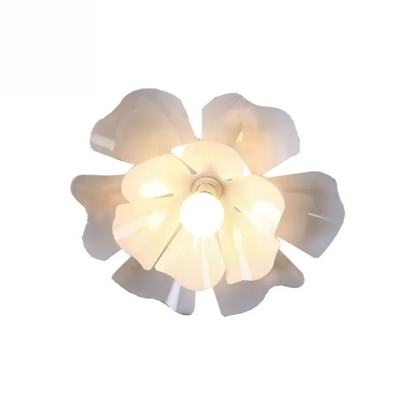 

Event Hall Ceiling Luminous Acrylic Petal Set Hanging Light Emitting Diode Lantern Wedding Party Stage Background Decoration