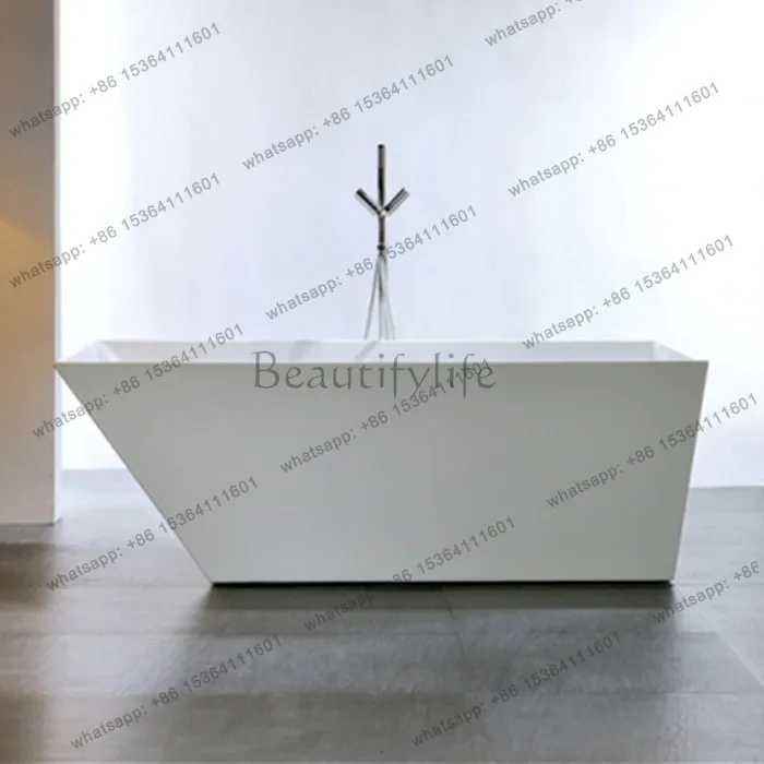 Bathtub Acrylic Freestanding Thin Edge Bubble Bathtub 1.5 1.7 meters