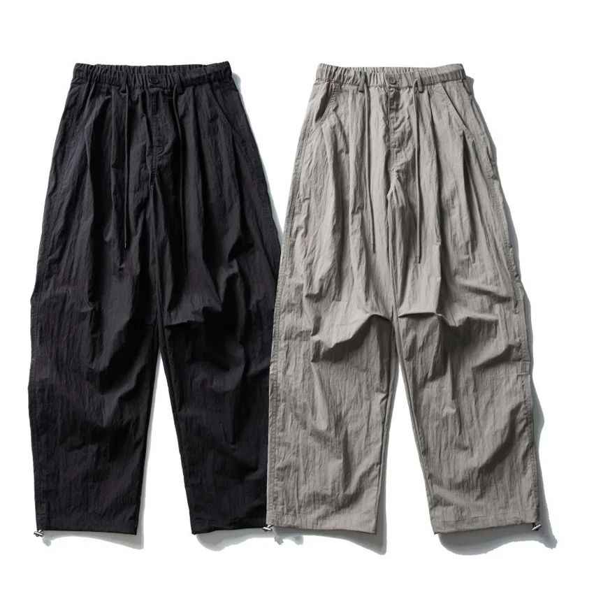 

Autumn Casual Sport Pant Men Japanese Streetwear Fashion Loose Track Pants Cityboy Techwear Trousers Joggers Sweatpants