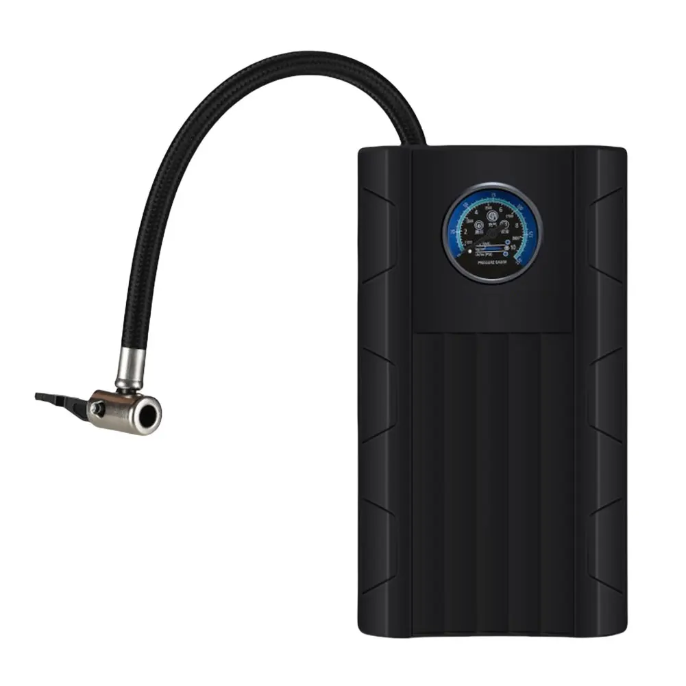 مضخة هواء لإطارات السيارة الذكية 12 فولت تضخيم بسرعة منفاخ إطارات كهربائي عالي الدقة ضاغط هواء للسيارة لإطارات دراجة السيارة