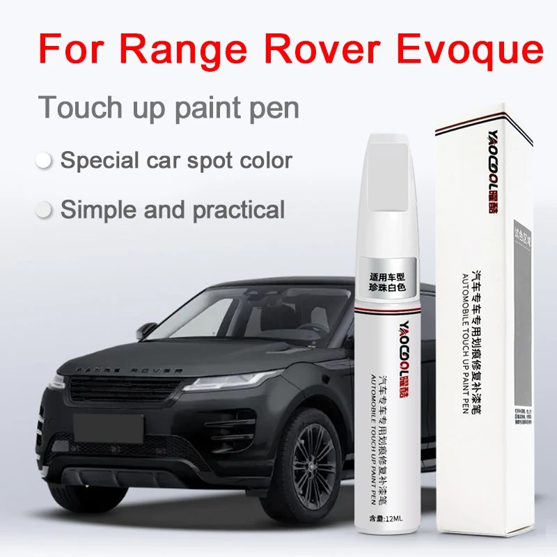 

Для Range Rover Evoque автомобильная краска для ретуши, удаление царапин, ремонтная краска, защита автомобильной краски, прозрачное покрытие, ручка