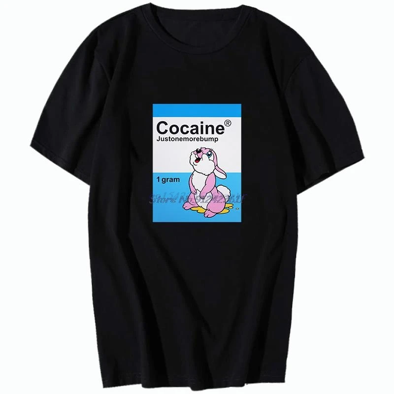 Rabbit Psychedelic Trippy Lucid Dream Lsd Xtc Graphic T Shirts Summer New Shirts And T-Shirts Cotton Short Sleeve T-Shirts