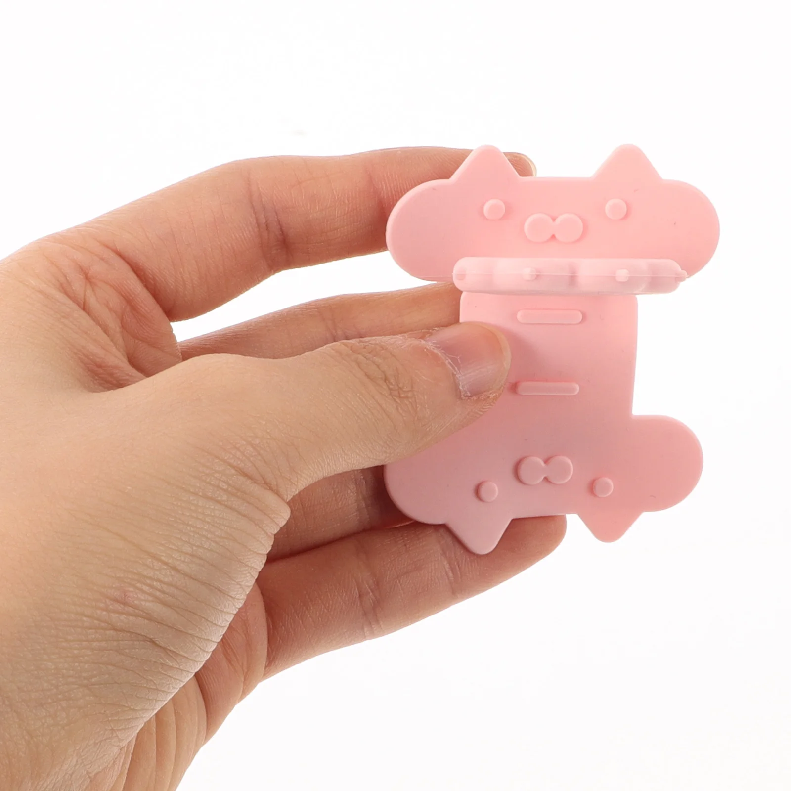 Cat Paw Handle Toilet Seat Lifter Silicone Adhesive Lid Lifting Tool For Home Bathroom Decorative Creative Design Easy Install