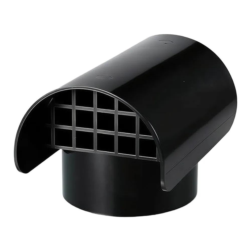 PVC For Exhaust Port Cover for Radon For Exhaust Ducts Smoke For Exhaust Ducts and Roof Ventilation Ducts 10.16x8.89x16.51cm