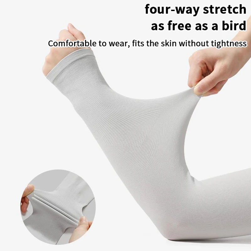 ESports ARM Sleeve Reduce Friction On Mouse Pad Absorbs Sweat Quick Drying Cooling Sleeves With Thumbholes