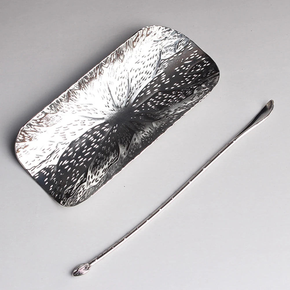 

1 Set Premium Alloy Tea Leaf Scoop Storage Dish Tea Ceremony Supply Tea Accessories