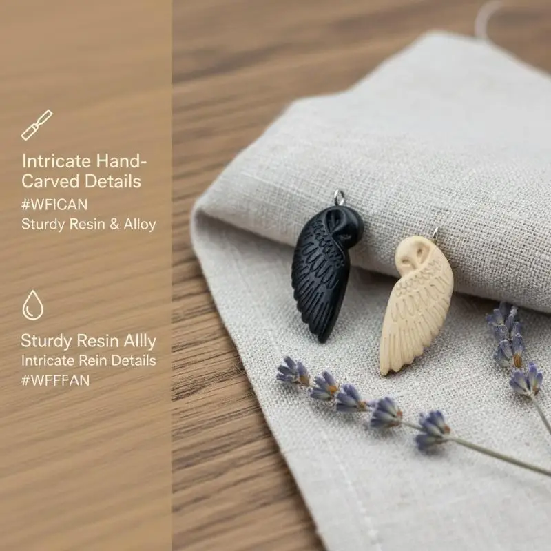 Lucky Owl Pendant Necklace Handmade Animal Pattern Rust Resistant Couple Jewelry for Long Term Daily Use
