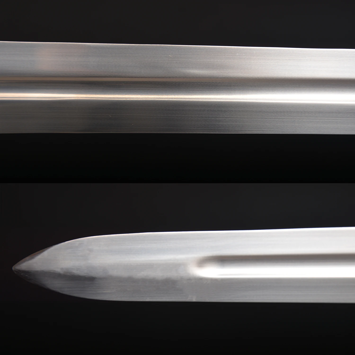 32's handgemaakte cosplay anime zwaard/oog van Thundera/Tygra middellange lengte/zwart