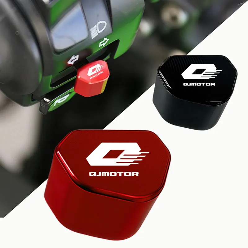 2026 Aluminum Motorcycle Turn Signal Switch Button Keycap Accessories for QJMOTO QJ SRT 800 800X 800SX 800SRT SRT 800X 800