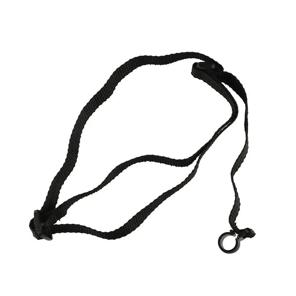 Durable nuevo negro de alta calidad Nylon guitarra cinturón cuatro cuerdas guitarra ukelele correa gancho