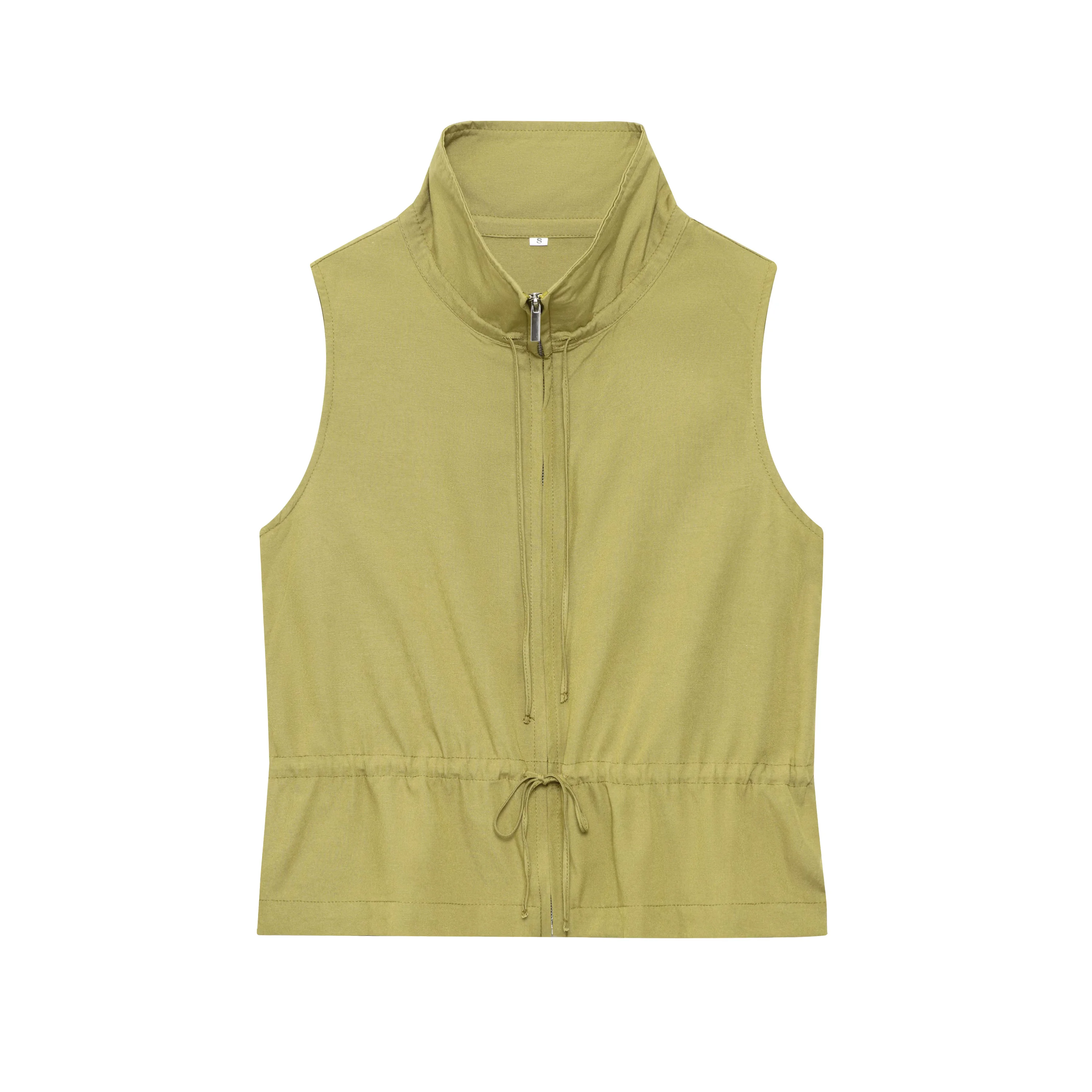 BSAY einfarbige, lockere Sommerhose 2022, verstellbares hängendes Weste-Oberteil oder hängende Hose mit mittlerer Taille und weitem Bein