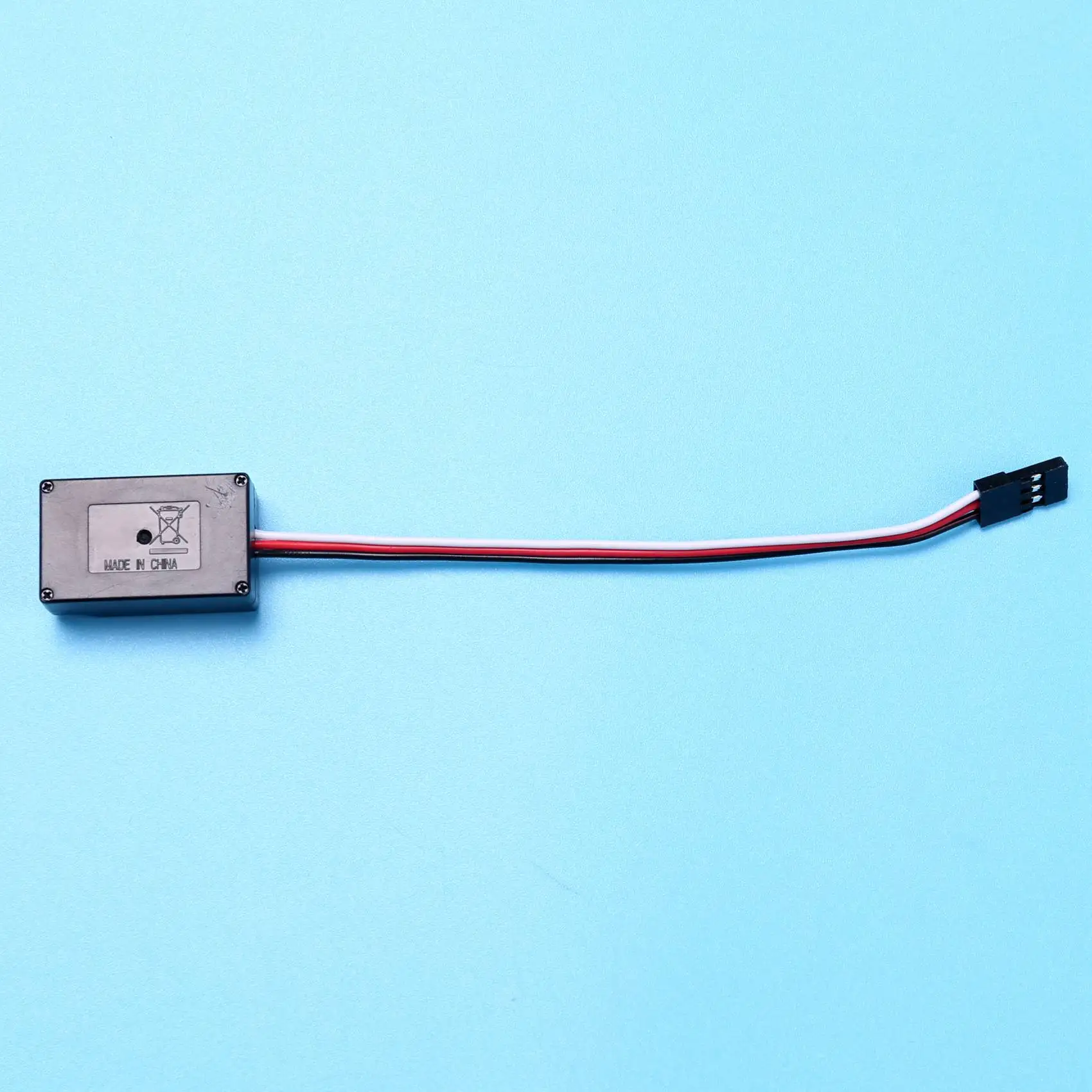 A45F-Mini giroscopio para WPL D12 1/10 RC Car Drift Racing Car salida de dirección diseño compacto y ligero integrado