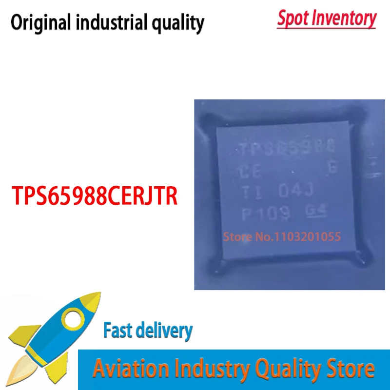 

5 шт./лот TPS65988CERJTR TPS65988CE TPS65988 TPS65988-CE PTPS65988CE QFN новый оригинальный в наличии