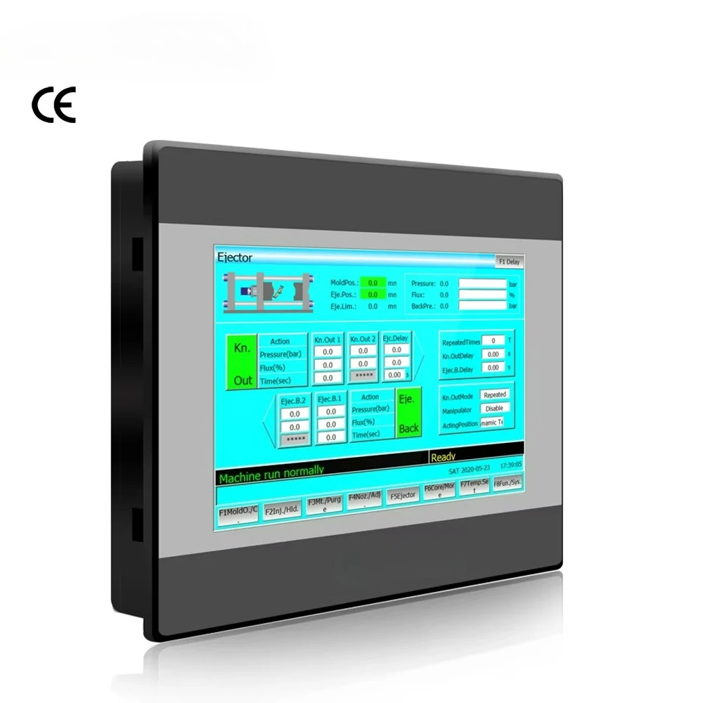 新しい 7 インチ HMI/PLC オールインワン 0-10V/0-5V/4-20mA/0-20mA センサー コントローラー