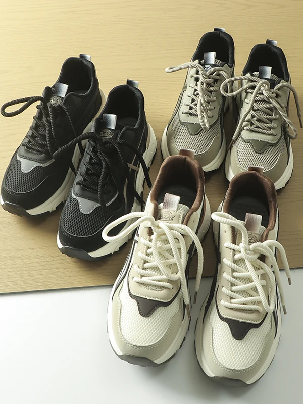 

Spring New Men's Breathable Faionable Dad oes Anti-slip Wear-resistant Soft Bot Casual Sports oes Comfortable Footwear