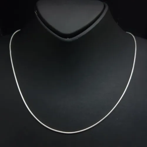 A Silver Love Silver Women Chain Necklace Snake Model