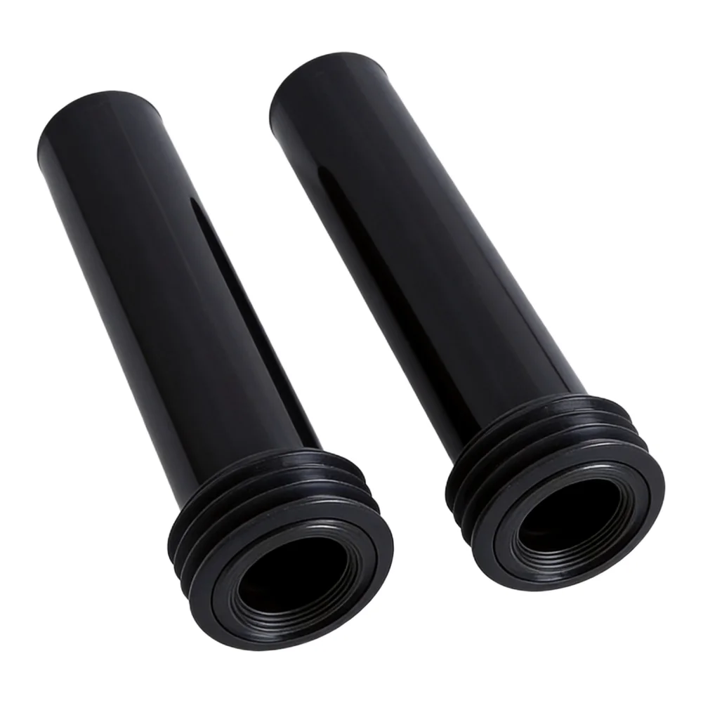 PP Flush Tube Black 30cm for Concealed Water Tank Manual Toilet Bidet Pipe Compatible with Wall Mounted Drainage Installations