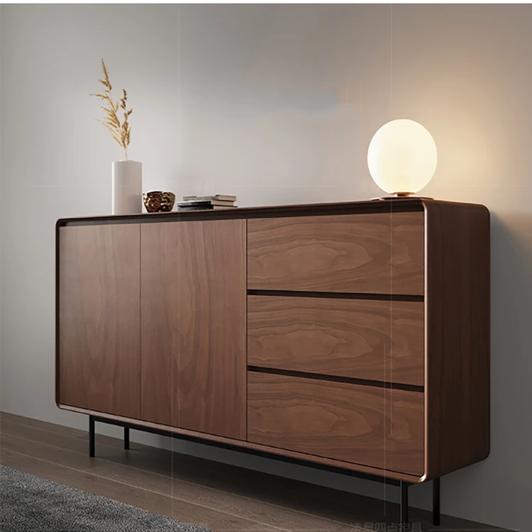 

Modern Sideboard Cabinet High Gloss Wooden Sideboard Luxury Sideboard Wooden Chest of Drawers 8 Drawer File Cabinet