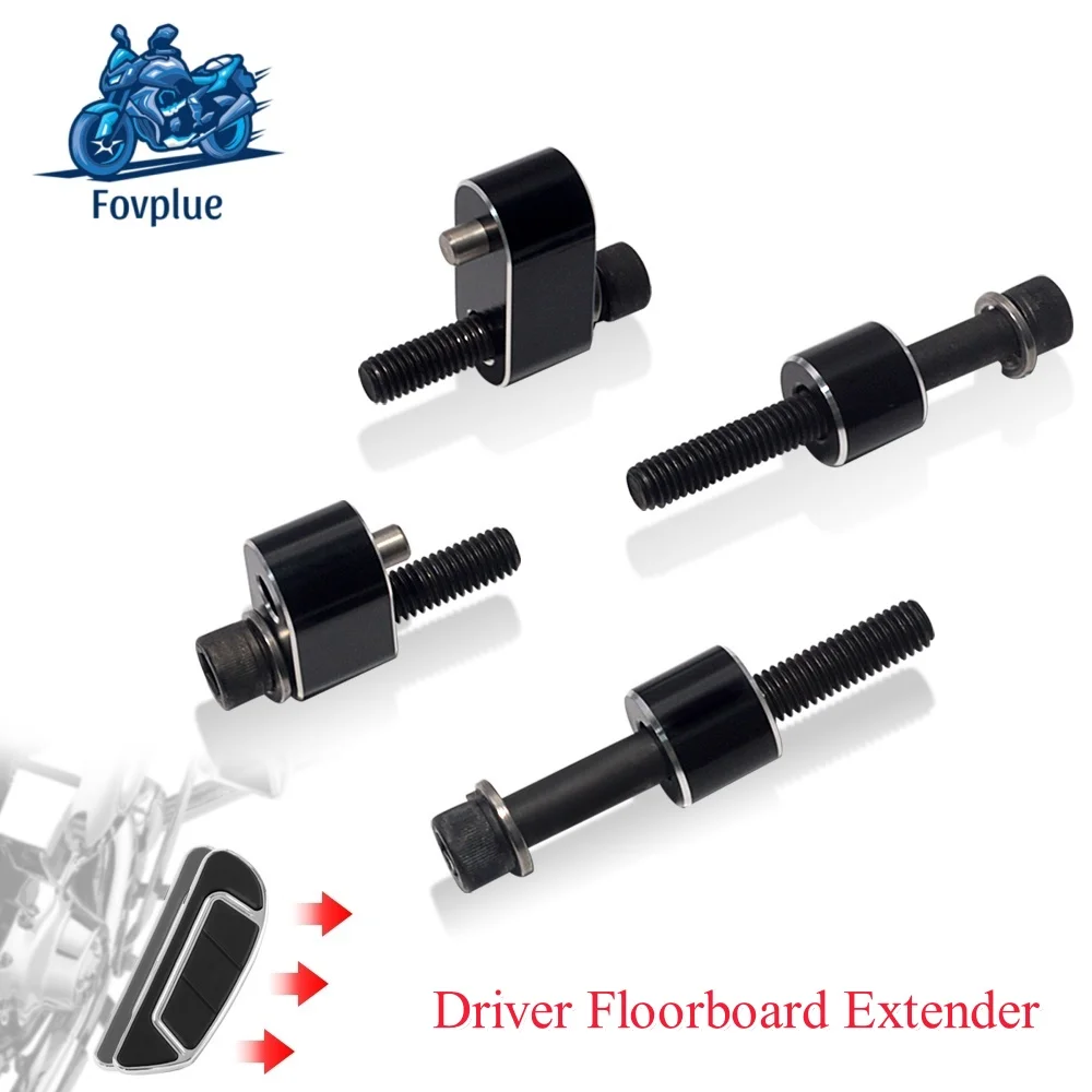 

Motorcycle Foot Extension Bracket Driver Floorboard Extension Kit Accessories For Harley Touring Road Glide Electra Glide Dyna