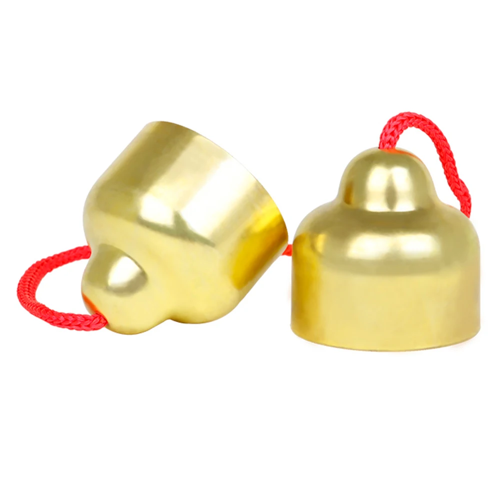 Giocattoli Piatti per dita a mano retrò Campane Strumenti musicali Comodo percussioni in metallo per bambini