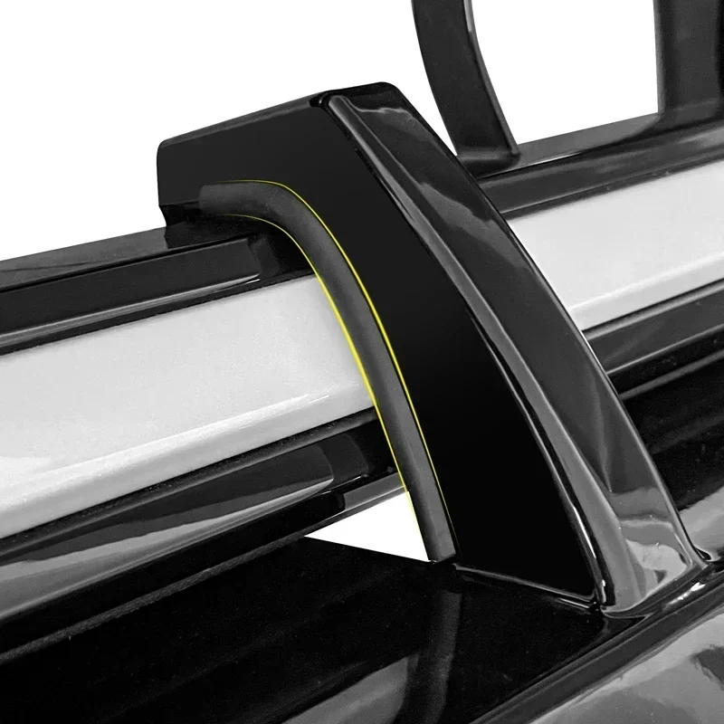 Without Punching Car Modification ABS Front Skirt Spoiler Exterior Parts Body Kits for Volkswagen Golf 8 MK8 GTI Rline 2021 2022