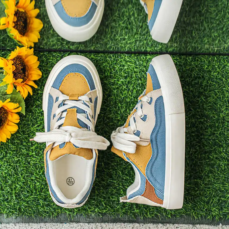 

Perforated Thick Heel Black And White Boots Running Men's Gym Sneakers Spring Shoes For Men Sport Upper Releases Athlete