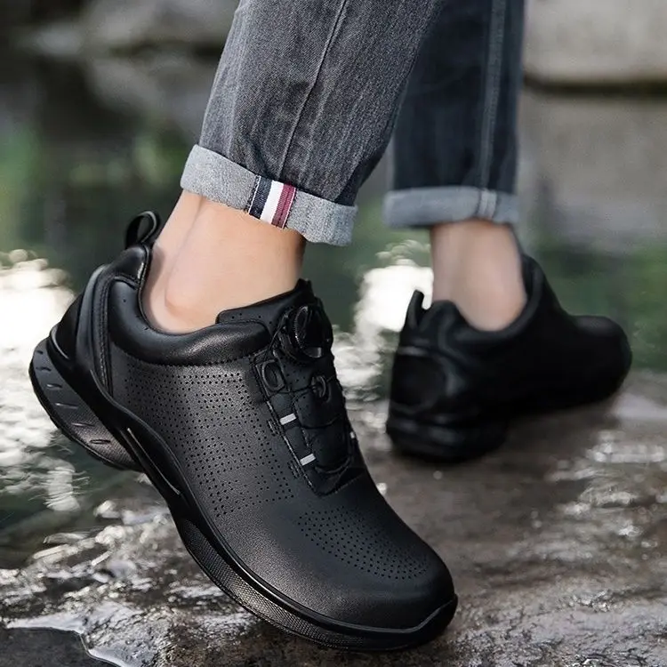 Fashion wearable men's walking shoes New fashion lightweight outdoor shoes men's walking shoes Comfortable non-slip high-grade o