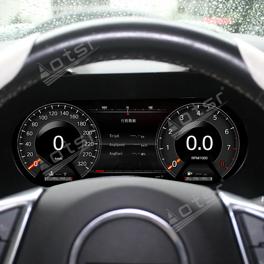 12.3 inch For Chevrolet Camaro 2016 - 2023 Speed Meter Car Instrument Panel Smart Dashboard Digital Cluster Auto GPS Navigation