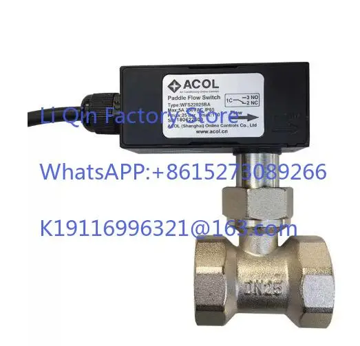 external thread DN25/DN20 plug-in flow switch, target flow, motion-sensitive water flow, special spirit