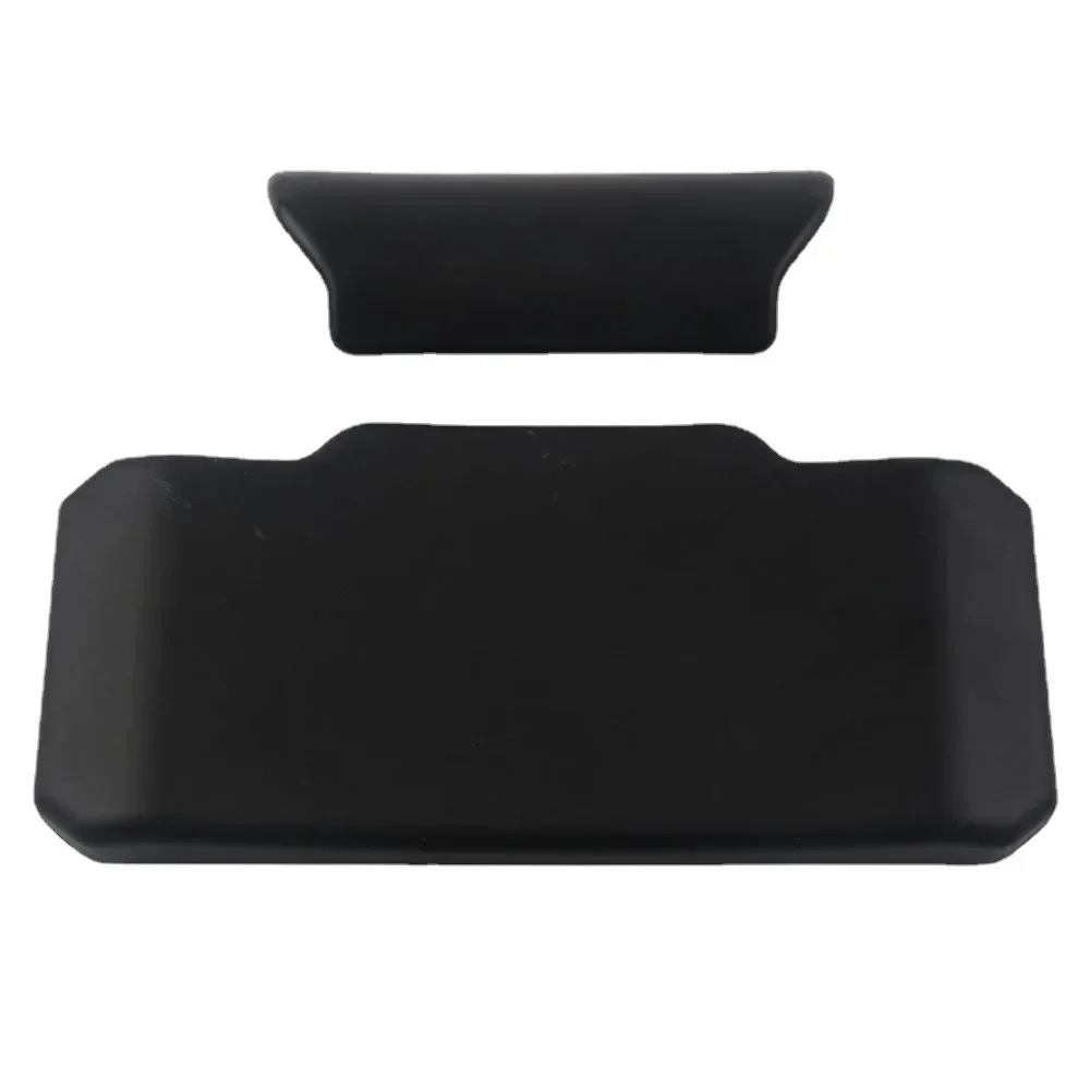 Motorcycle Passenger Backrest Back Pad Self-adhesive Shockproof Moto Rear Top Case Box Luggage Cushion Pad Backrest Universal