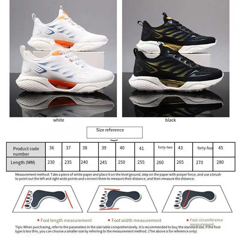 Outdoor Casual Sport Shoes Men Comfortable Breathable Mesh Upper Anti Slip Abrasion Resistant Lightweight Soft Sole Sneaker
