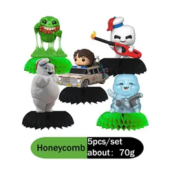 Disney Ghostbuster paper honeycomb ornament birthday party or baby shower decoration kid favor Party Tabletop Decorations Set