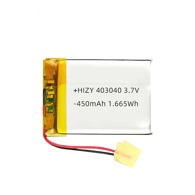 High Quality 403040 3.7V 450mah Lithium Polymer Battery for toys