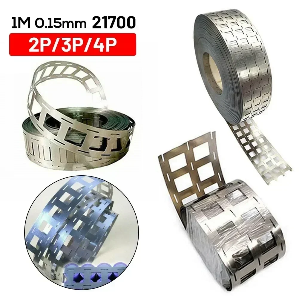 1M 2P 3P 4P 21700  Nickel Strip 0.15mm  Nickel Tape Holder For  Nickel Belt Battery Pack Nickel Plate Nickel Strip