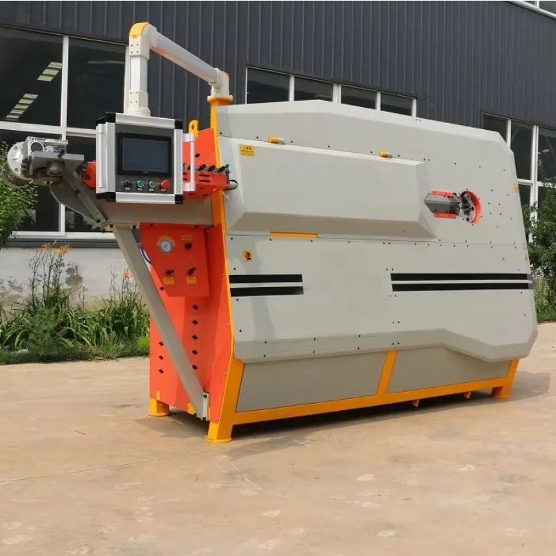Customized Intelligent CNC Steel Bar Bending Hoop Machine Fully Automatic Straightening Cutting All In One For Construction Engi