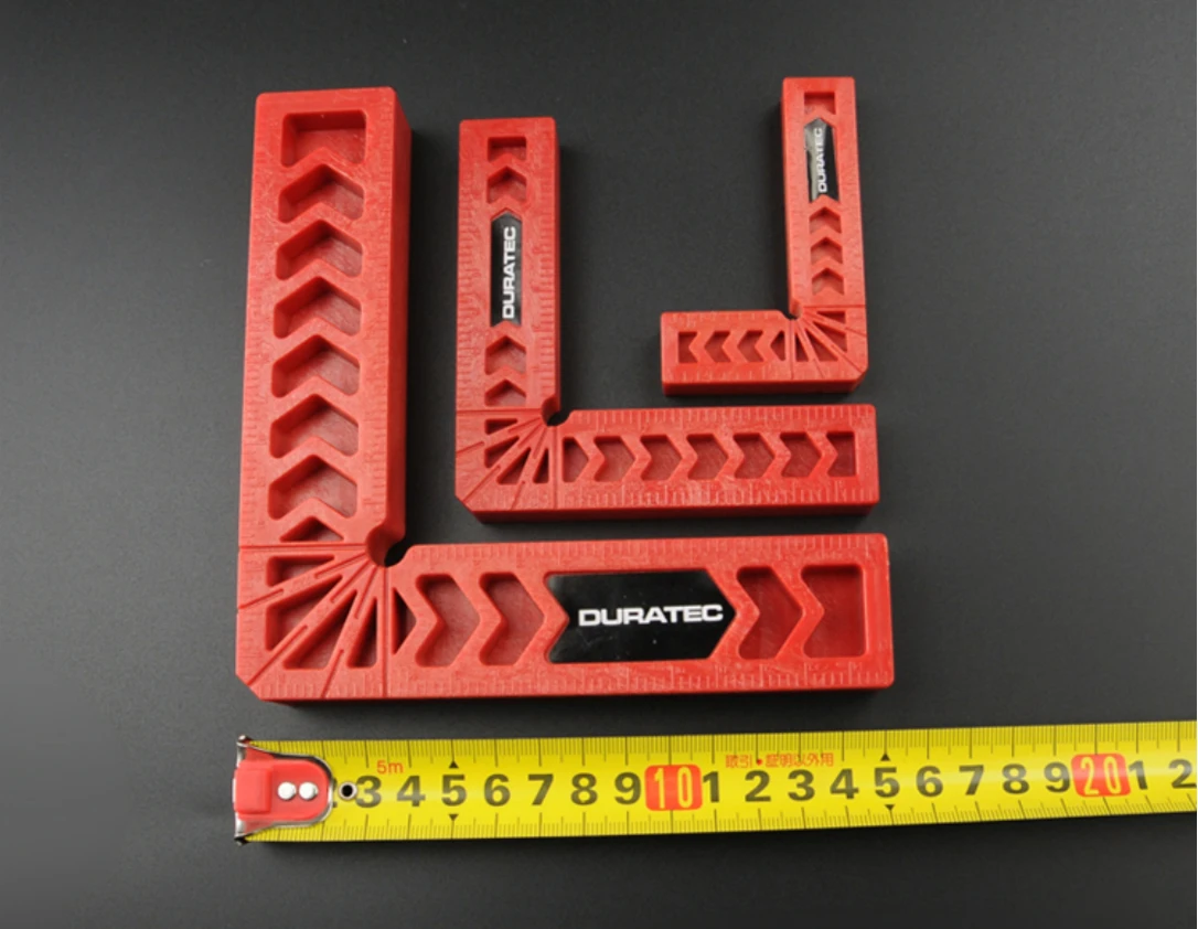 Set of 4PCS Clamping Square, High Strength Engineering Plastic, 3 inch(80*50),  4 inch(100*100), 6 inch(150*150)