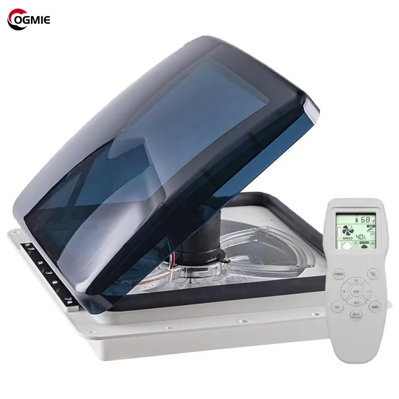 OGMIE رائجة البيع 400*400 مللي متر RV سقف يفقس كوة عملية يدوية متنقل اكسسوارات نوافذ السيارات #5