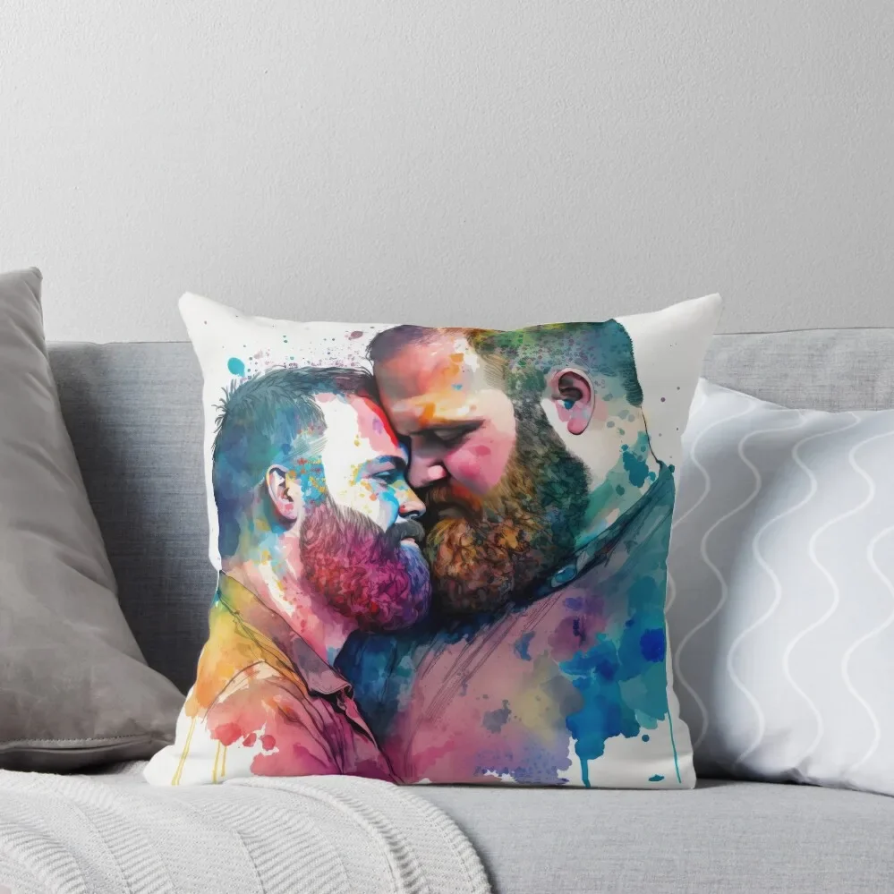 

Gay Bears in Love Throw Pillow christmas decorations for home 2025 Cushion Cover For Sofa pillow